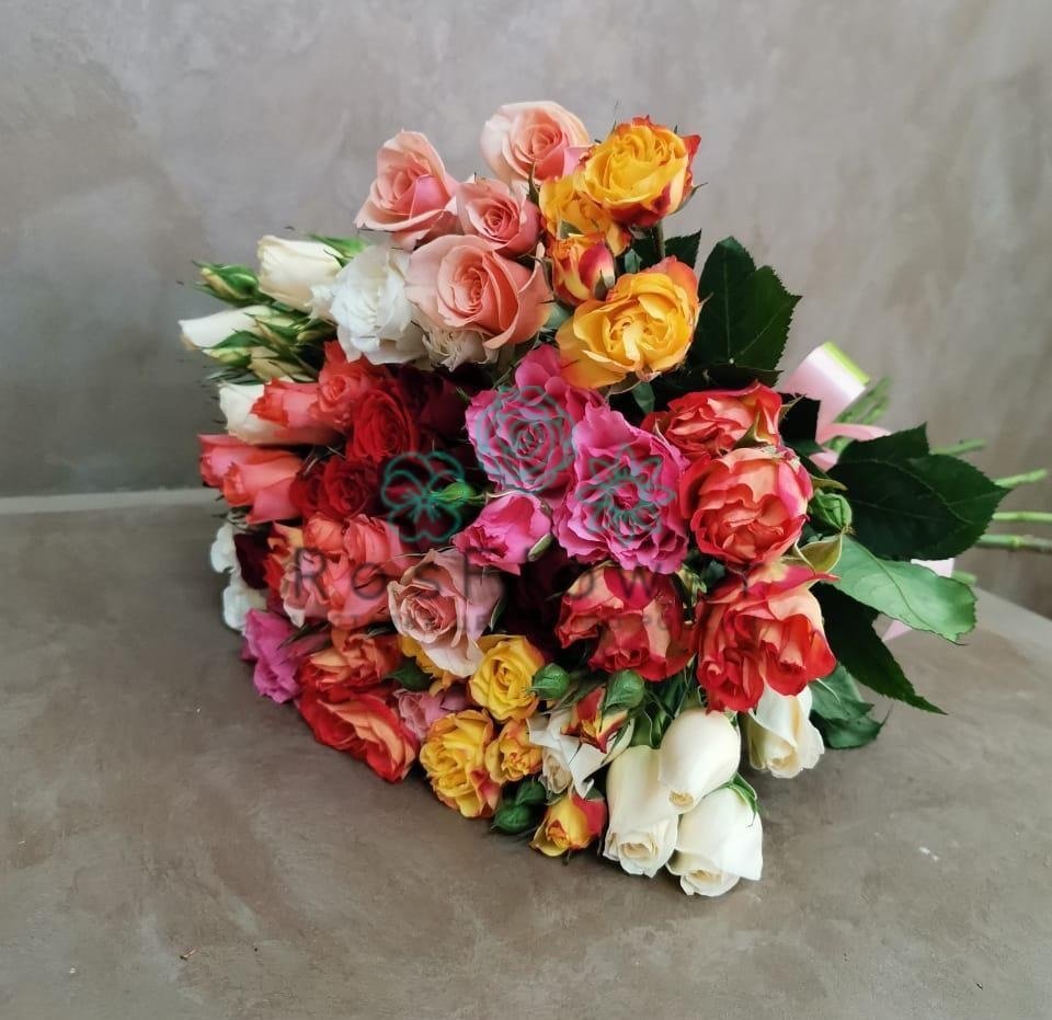 Букет цветов из: Розы в Екатеринославке