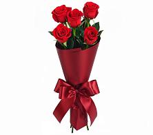 Букет 5 Красных роз Эдлесс Лав в Екатеринославке