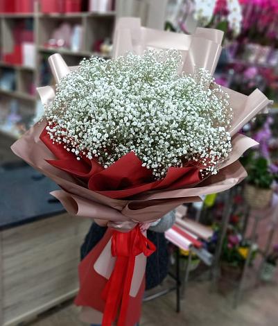 Букет цветов из: Гипсофила в Екатеринославке