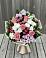 Букет цветов из: Альстромерии, Гвоздики, Розы и Хризантемы в Екатеринославке