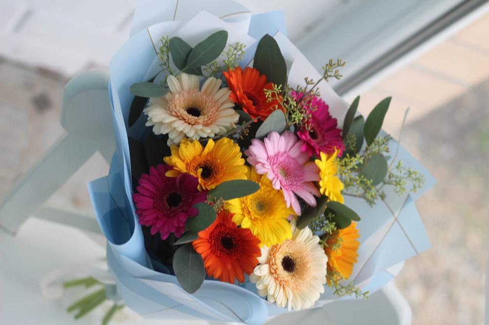 Букет цветов из: Герберы в Екатеринославке