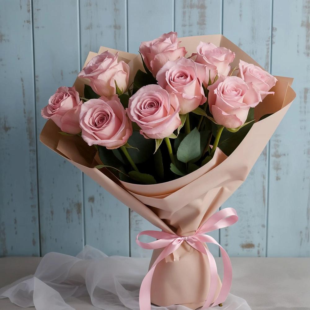 Букет цветов из: Розы в Екатеринославке