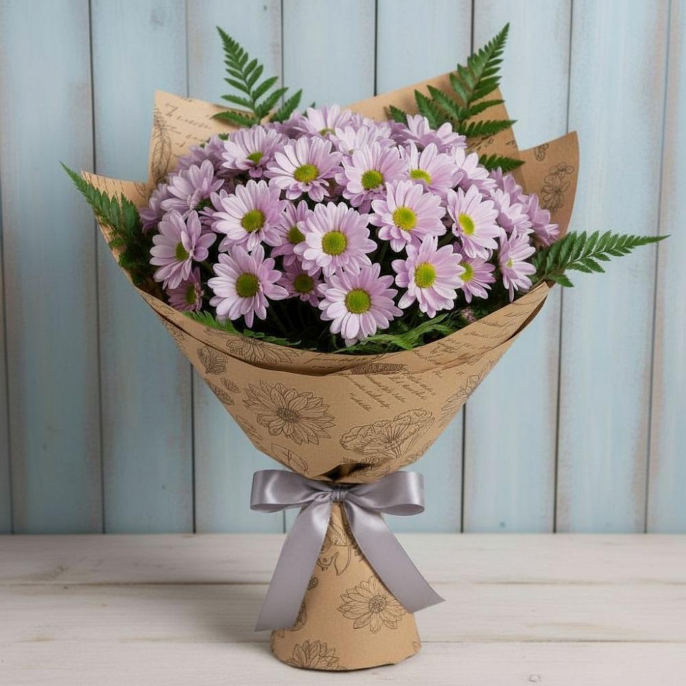 Букет цветов из: Хризантемы в Екатеринославке