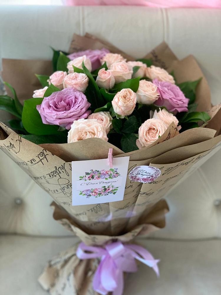 Букет цветов из: Розы в Екатеринославке