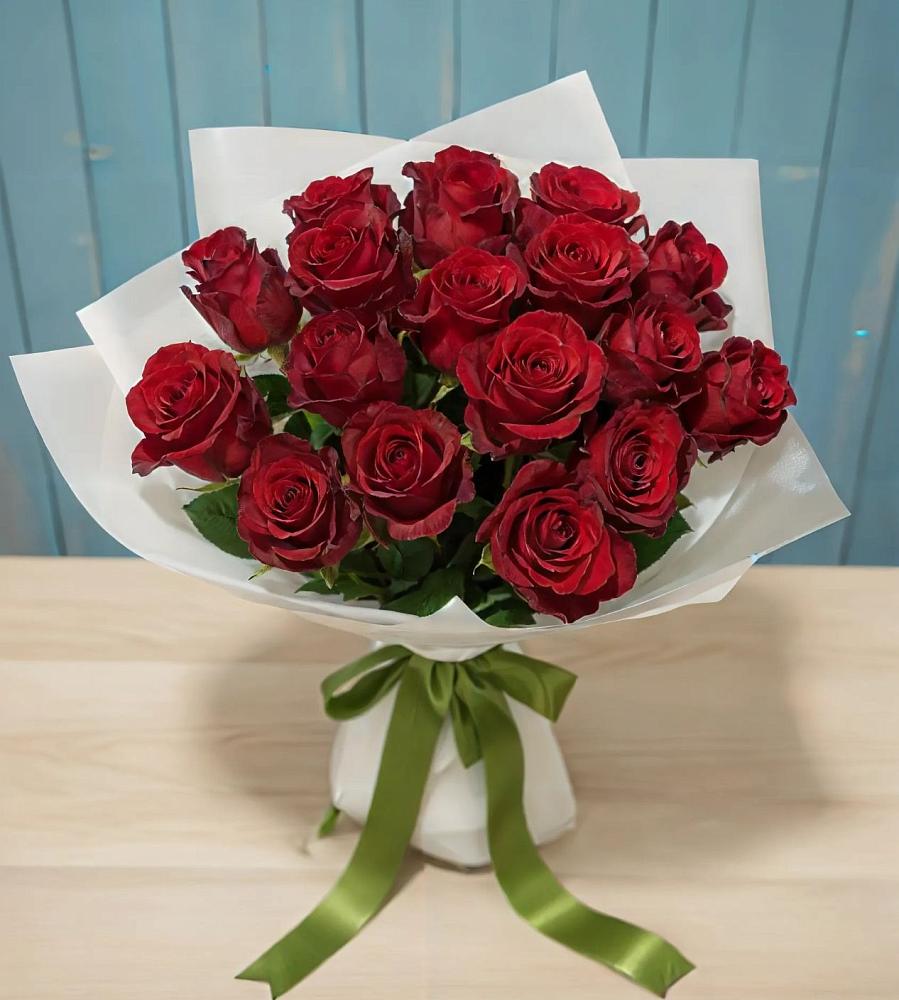 Букет Красные розы в Екатеринославке