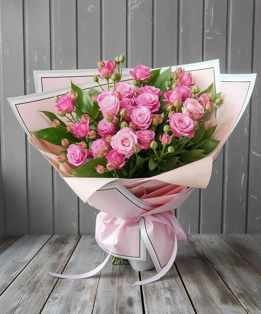 Букет Розовый кустик в Екатеринославке