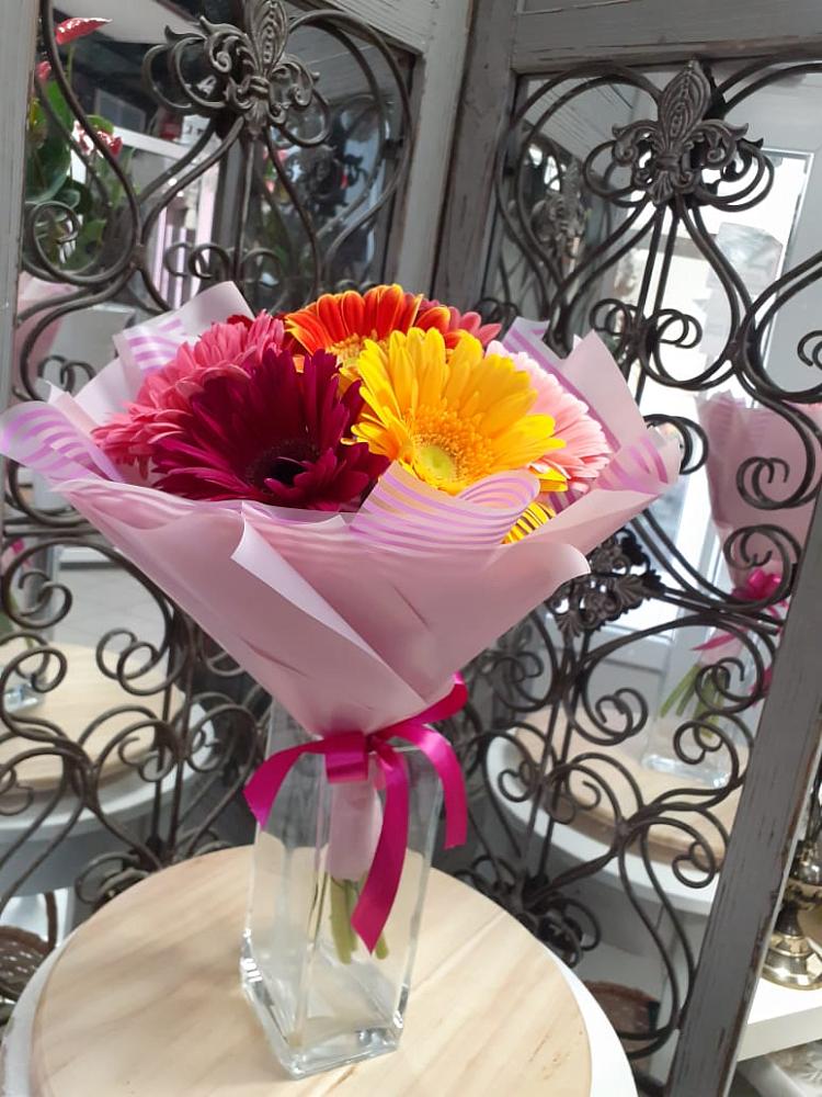 Букет цветов из: Герберы в Екатеринославке