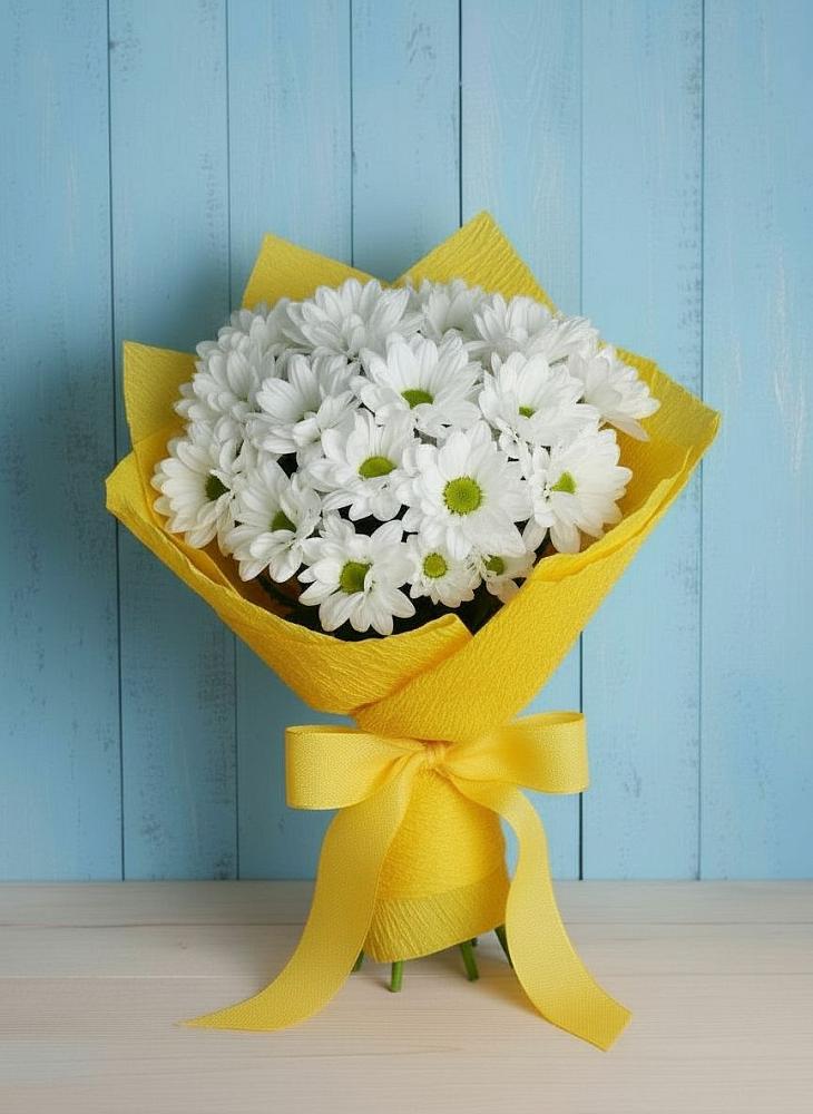 Букет цветов из: Хризантемы в Екатеринославке