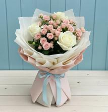 Букет цветов из:  Розы в Екатеринославке