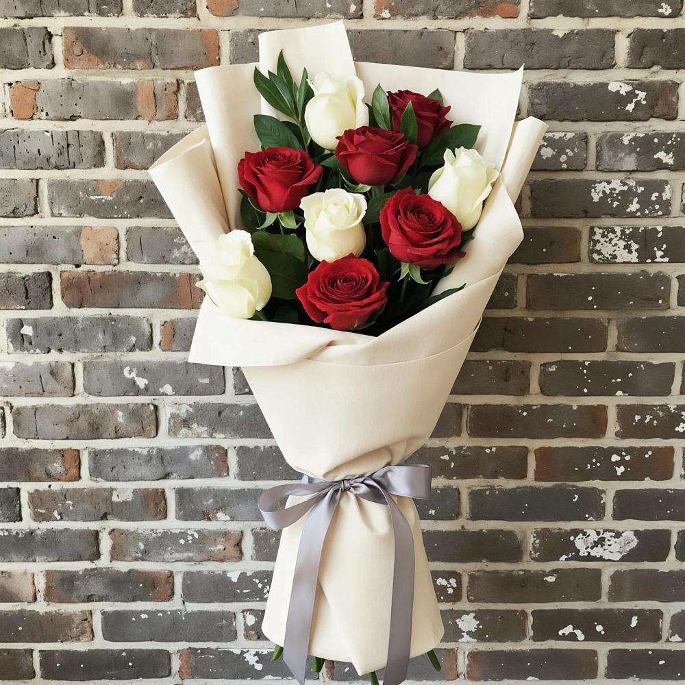 Букет цветов из: Розы в Екатеринославке