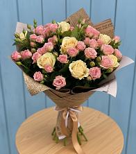 Букет цветов из:  Розы в Екатеринославке