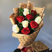Букет цветов из:  Розы #REPLACE_PRED# Екатеринославке