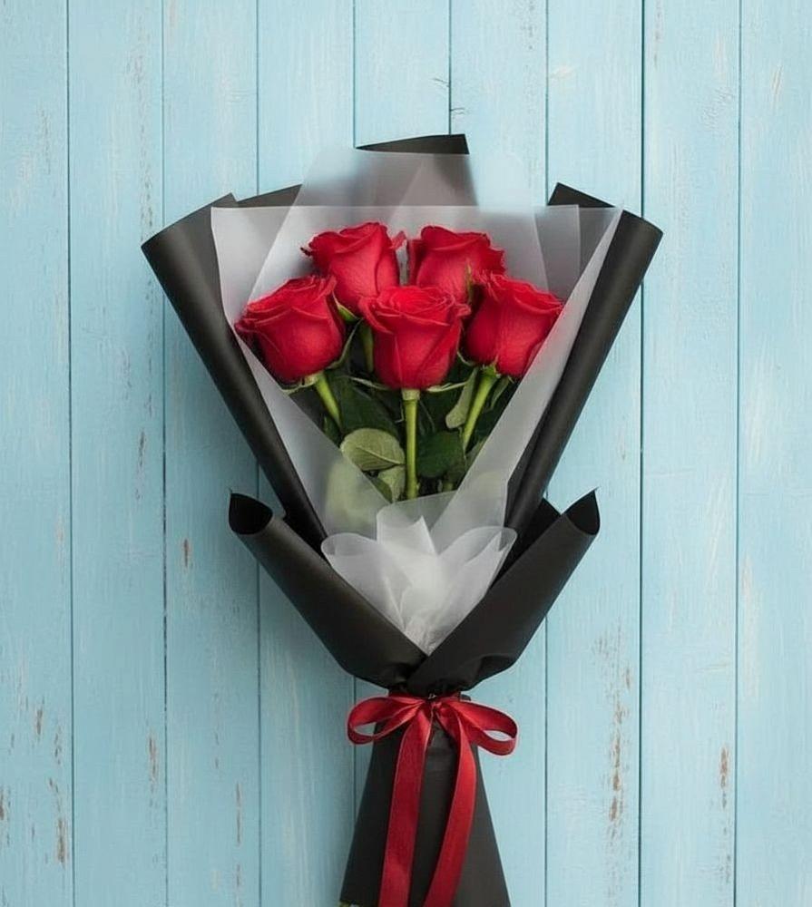 Букет цветов из: Розы в Екатеринославке